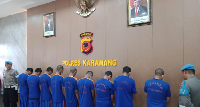 Polres Karawang Ringkus Jaringan Narkoba Di Wilayah Hukum Polres Karawang