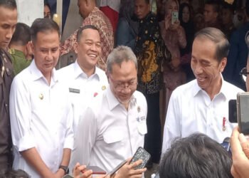 Presiden Jokowi Resmikan Model Kawasan Tambak Budi Daya Ikan Nila Salin di Karawang
