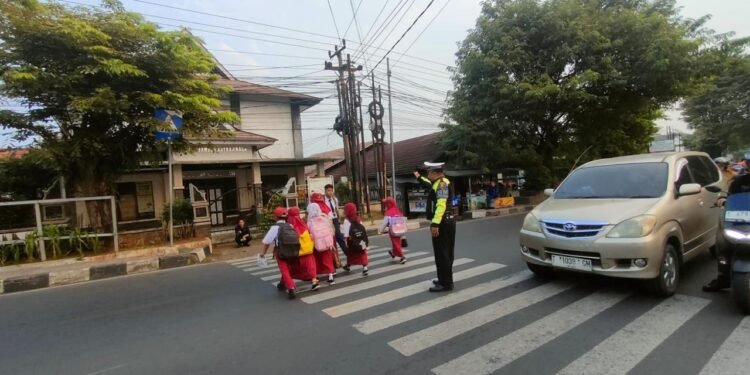 Demi Keselamatan, Pengaturan Lalu Lintas Rutin oleh Satlantas Polres Purwakarta