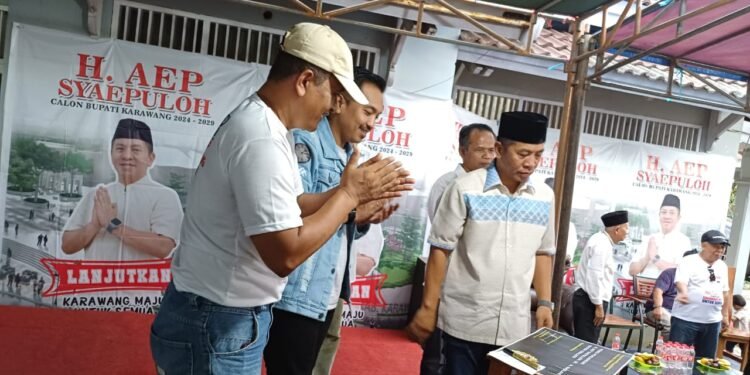 Berhasil Pimpin Karawang Calonbup H Aep Syaepuloh Dapat Dukungan Mayoritas Elemen Masyarakat