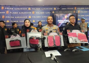 Satu Bulan Opersi Polres Karawang Berhasil Ringkus 32 Pelaku Narkotika Jenis Sabu Ganja dan OTK